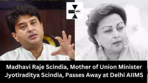 Madhavi Raje Scindia, Mother of Union Minister Jyotiraditya Scindia, Passes Away